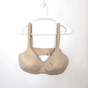 Curvation Tan Padded Wireless Comfy Supportive Adjustable Straps Bra Size 40D